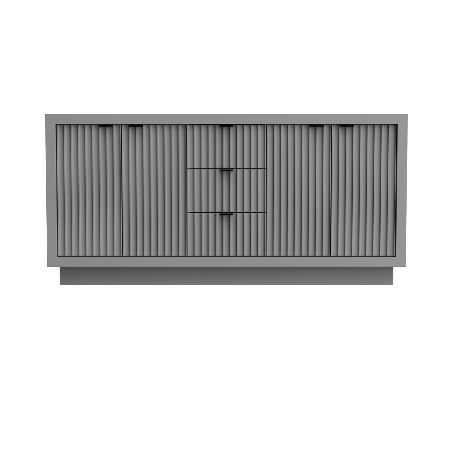 Platinum Gray / Matte Black