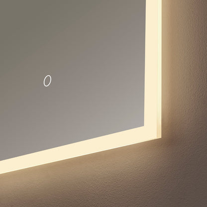 Vinnova, 18'' Rectangle Illuminated Bathroom/Vanity Wall Mirror