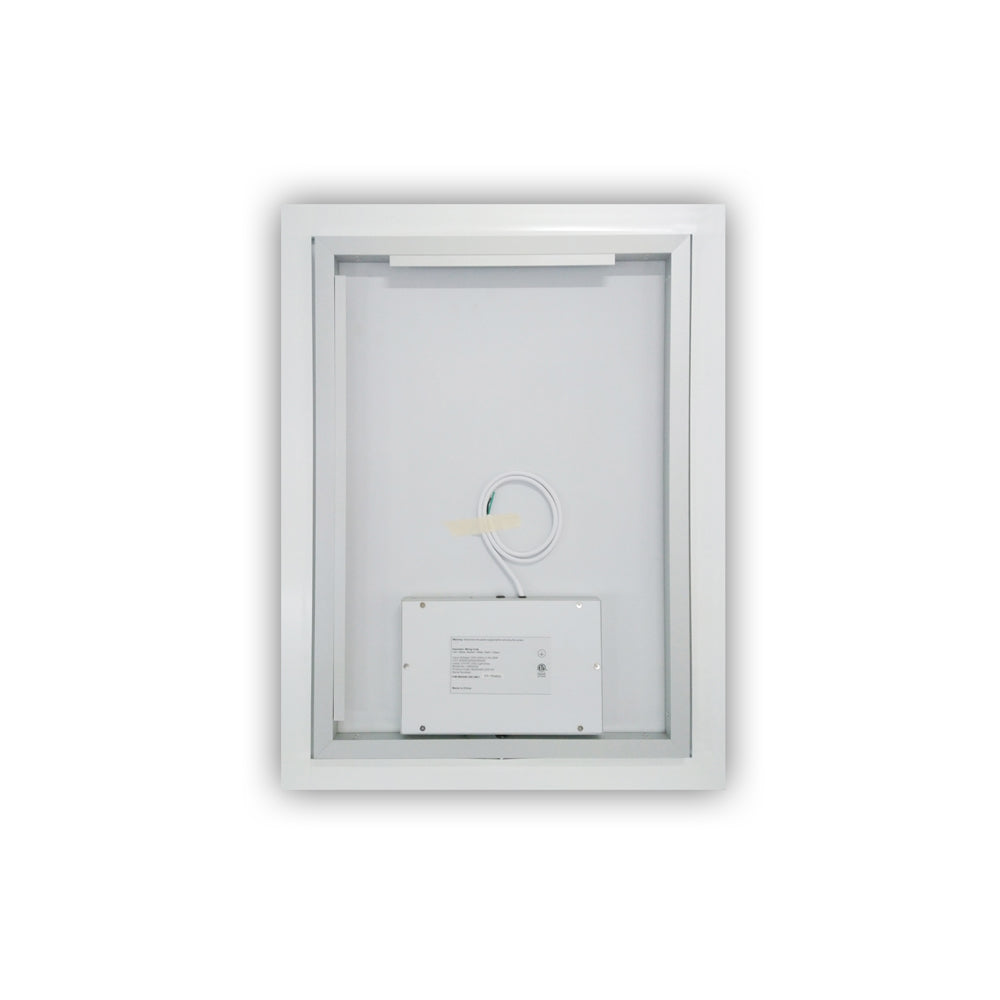 Vinnova, 24'' Rectangle Illuminated Bathroom/Vanity Wall Mirror
