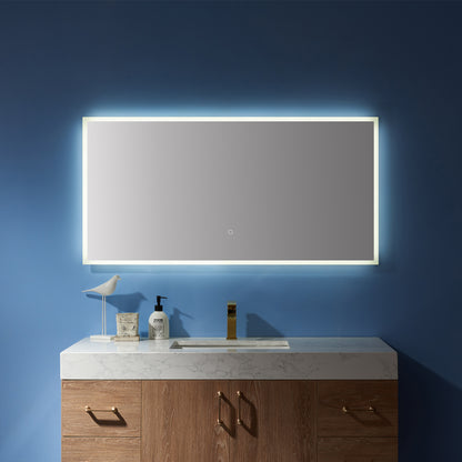 Vinnova, 48'' Rectangle Illuminated Bathroom/Vanity Wall Mirror