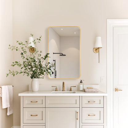 Vinnova Talayuela 20-inch bathroom vanity in Brushed Gold — view 14