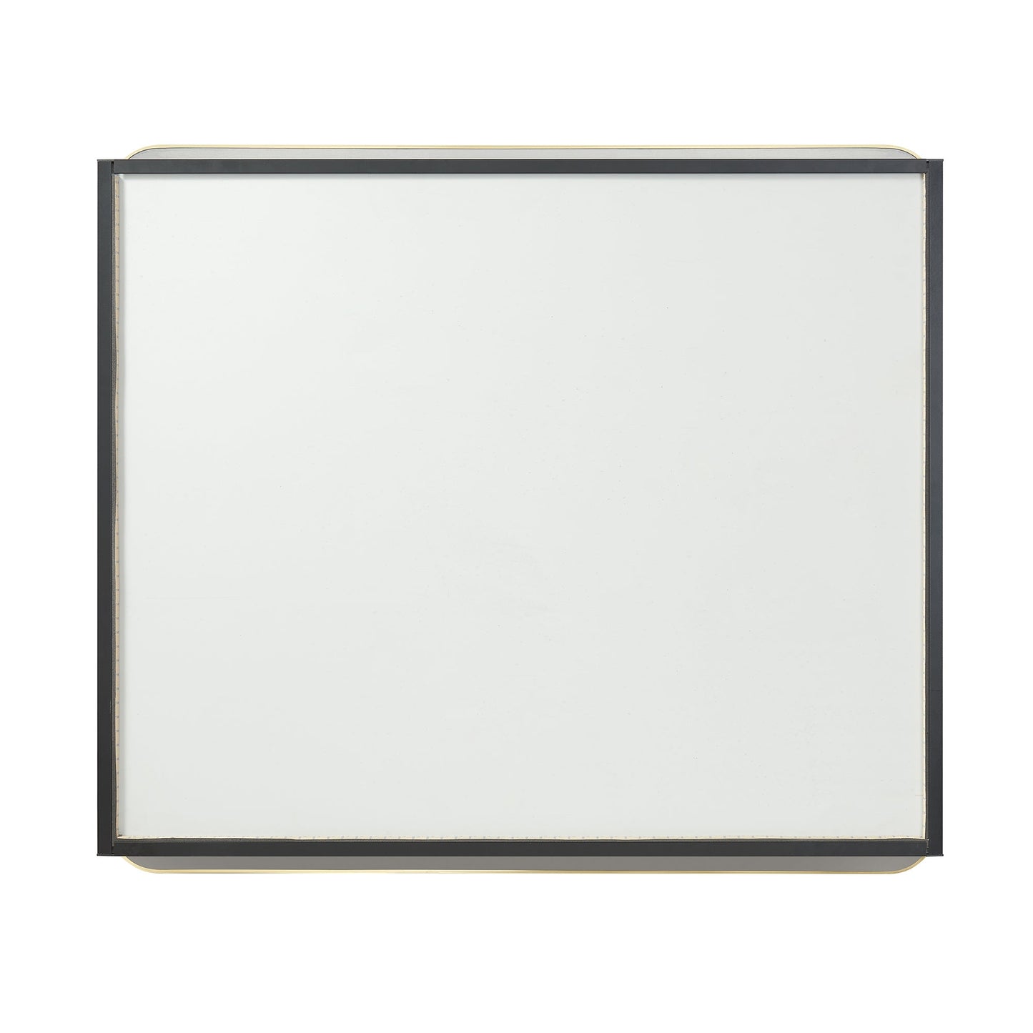 Vinnova, Talayuela 36 in. W x 32 in. H Rectangular Aluminum Framed Medicine Cabinet in Brushed Gold