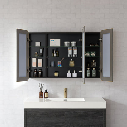 Vinnova Talayuela 48-inch bathroom vanity in Brushed Gold — view 5
