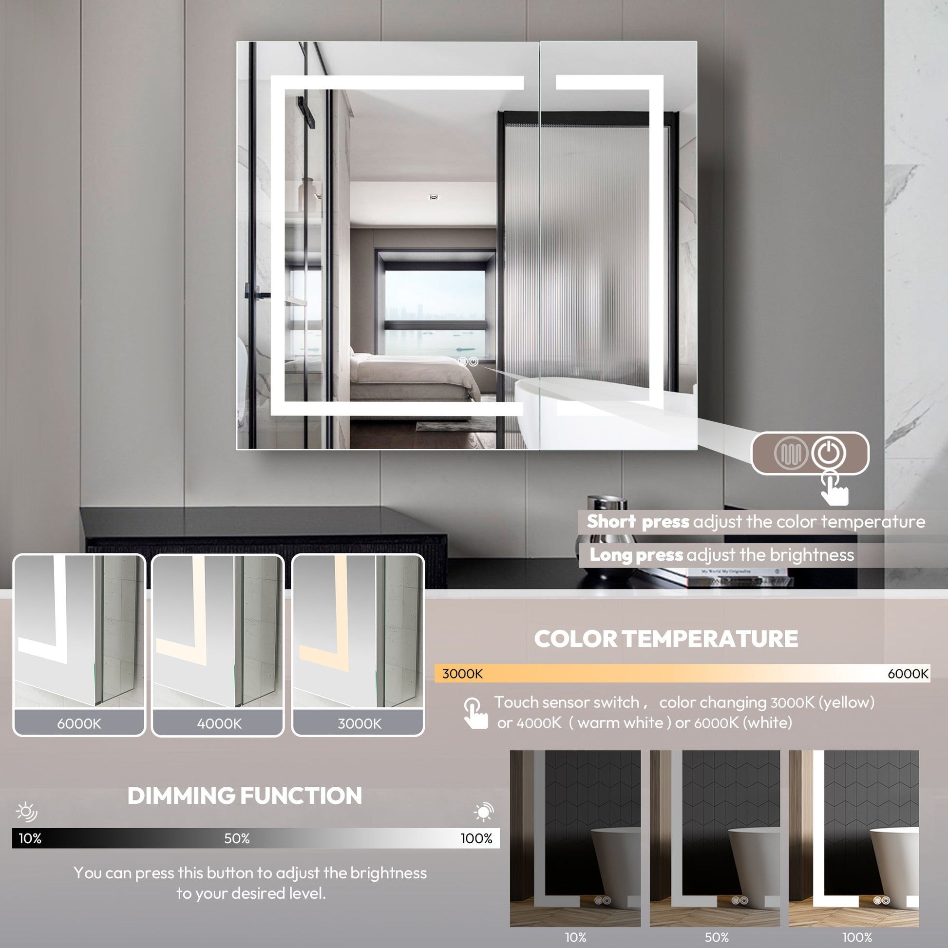 Vinnova Santona 36-inch bathroom vanity — view 9
