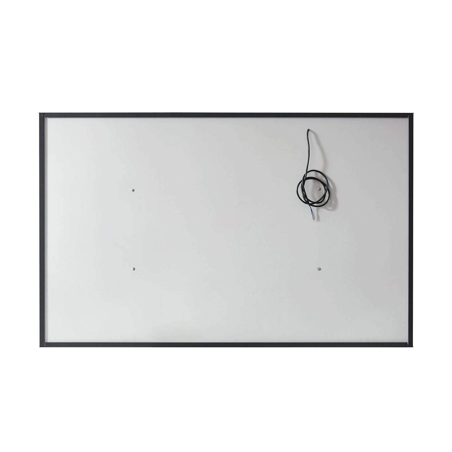 Vinnova, Cervia 47.2 in. W x 29.5 in. H Rectangular Medicine Cabinet with Aluminum Frameless LED Mirror