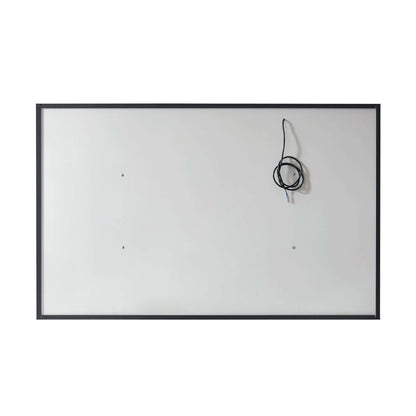 Vinnova, Cervia 47.2 in. W x 29.5 in. H Rectangular Medicine Cabinet with Aluminum Frameless LED Mirror