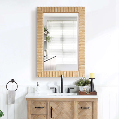 Vinnova Osaka 24-inch wall-mount bathroom vanity in Washed Ash Grey