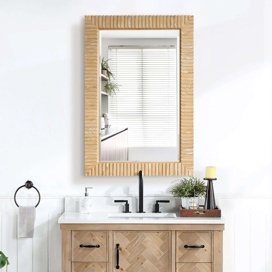 Vinnova Osaka 24-inch wall-mount bathroom vanity in Washed Ash Grey