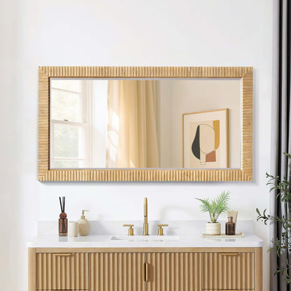 Vinnova Osaka 60-inch wall-mount bathroom vanity in Washed Ash Grey