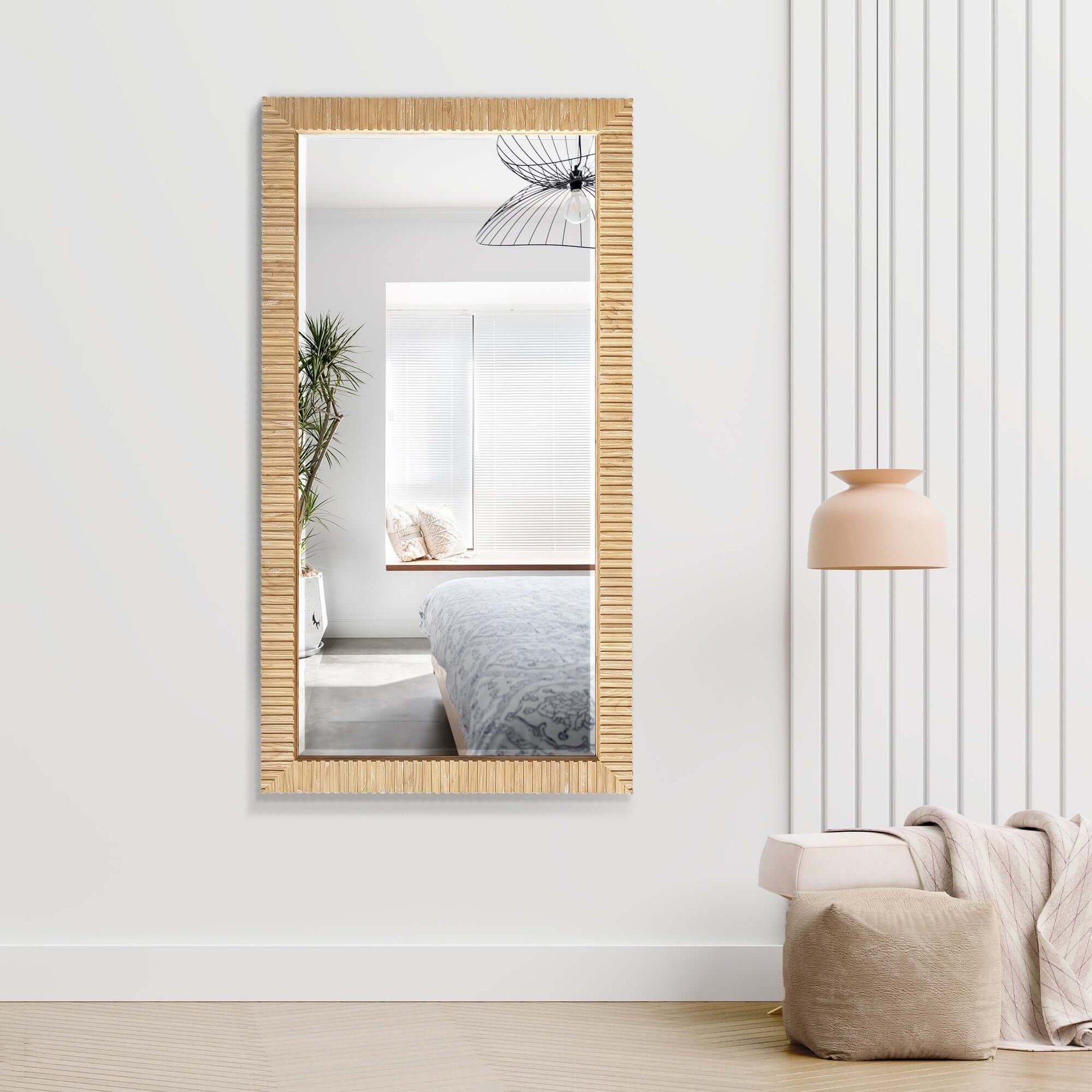 Vinnova Osaka 60-inch wall-mount bathroom vanity in Washed Ash Grey — view 5