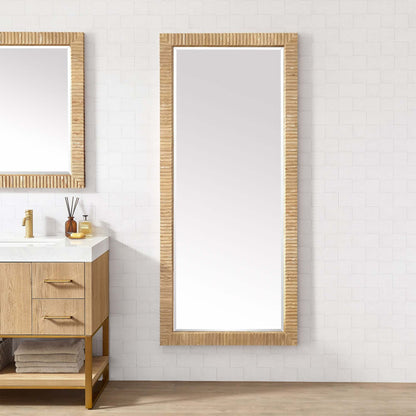 Vinnova Osaka 72-inch wall-mount bathroom vanity in Washed Ash Grey — view 4