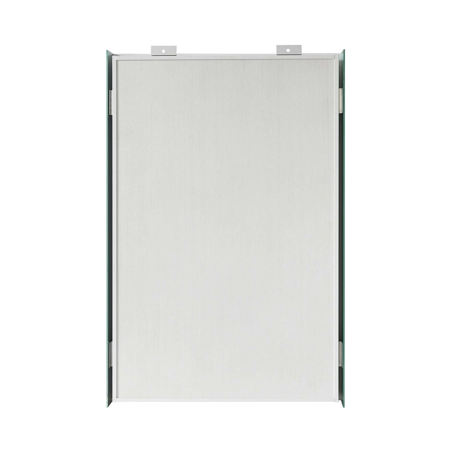 Vinnova, Bangalore 18.5 in. W x 28 in. H Rectangular Wood Framed Medicine Cabinet in Washed Ash Grey