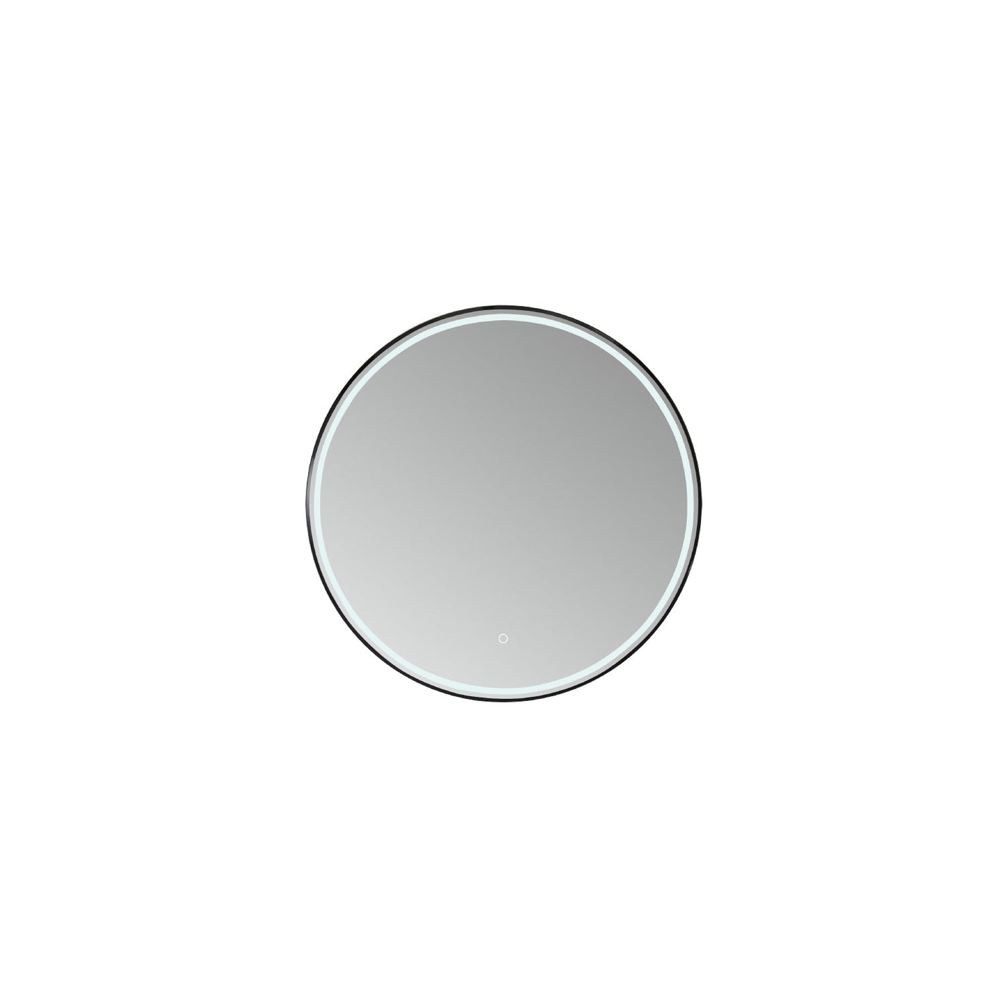 Vinnova, 32'' Round LED Lighted Accent Bathroom/Vanity Wall Mirror