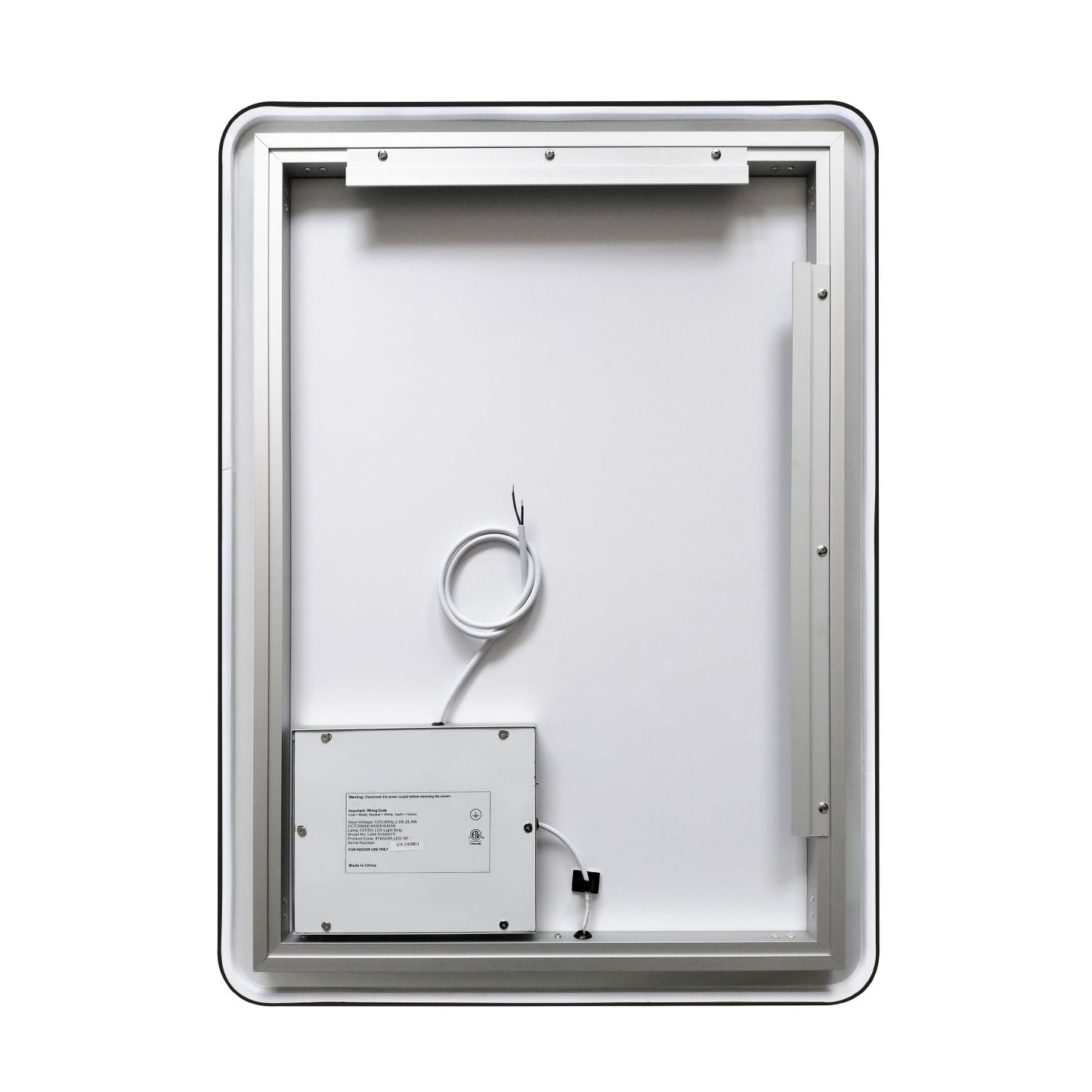 Vinnova, 24'' Rectangle LED Lighted Accent Bathroom/Vanity Wall Mirror