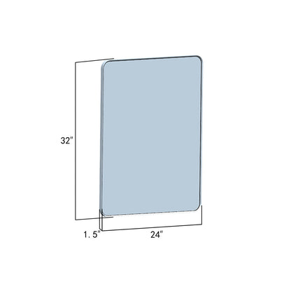 Vinnova, 24'' Rectangle LED Lighted Accent Bathroom/Vanity Wall Mirror