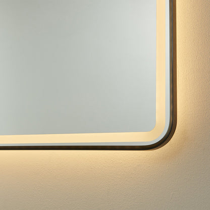 Vinnova, 24'' Rectangle LED Lighted Accent Bathroom/Vanity Wall Mirror