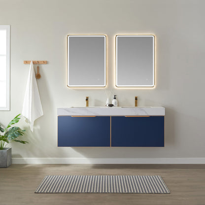 Vinnova, 24'' Rectangle LED Lighted Accent Bathroom/Vanity Wall Mirror