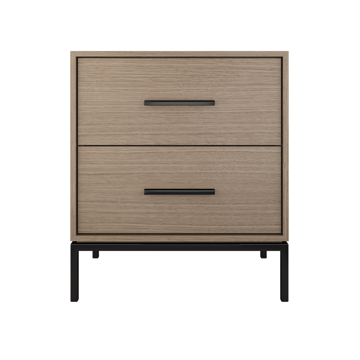 Vanderloc Rift White Oak Two-Drawer Single Bath Vanity