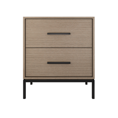 Vanderloc Rift White Oak Two-Drawer Single Bath Vanity