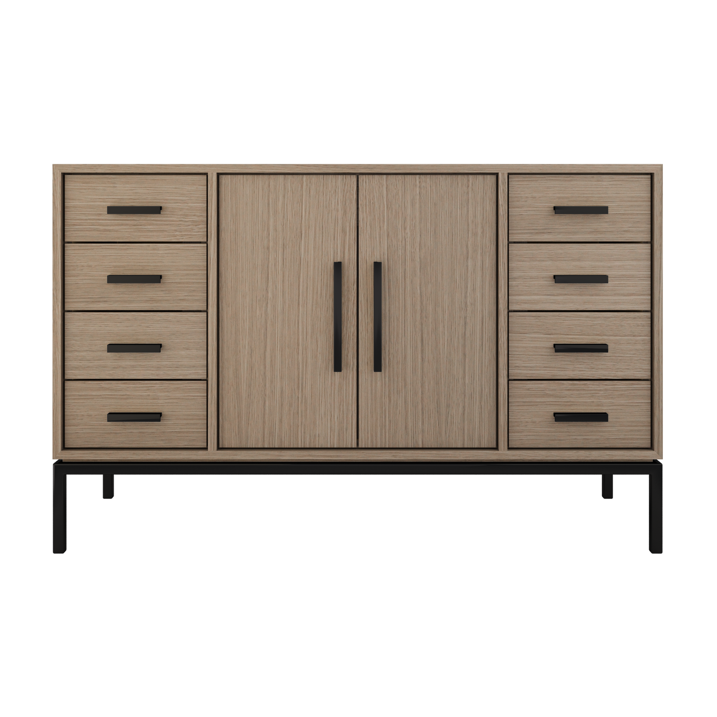 Vanderloc Rift White Oak Single Extra Wide Bath Vanity