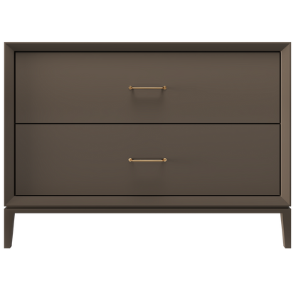 Vanderloc Alexandra Two-Drawer Single Sink 48" - Truffle SG