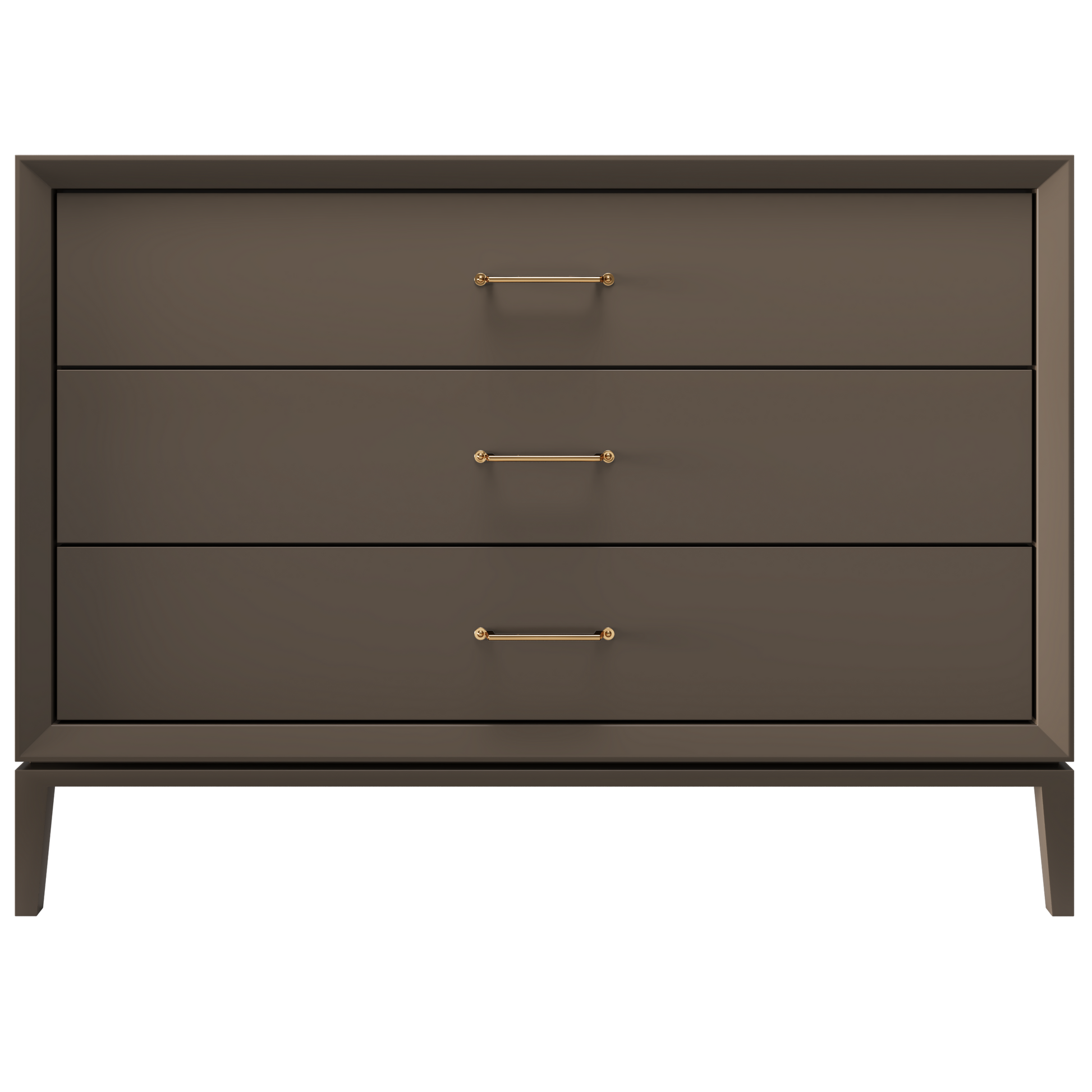 Vanderloc Alexandra Three-Drawer Single Sink 48" - Truffle SG