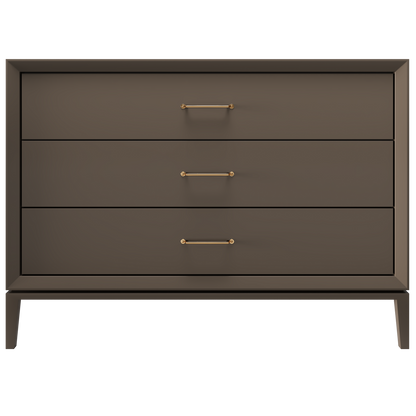 Vanderloc Alexandra Three-Drawer Single Sink 48" - Truffle SG