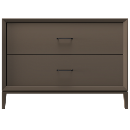 Vanderloc Alexandra Two-Drawer Single Sink 48" - Truffle MB