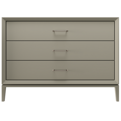 French Olive / Satin Nickel