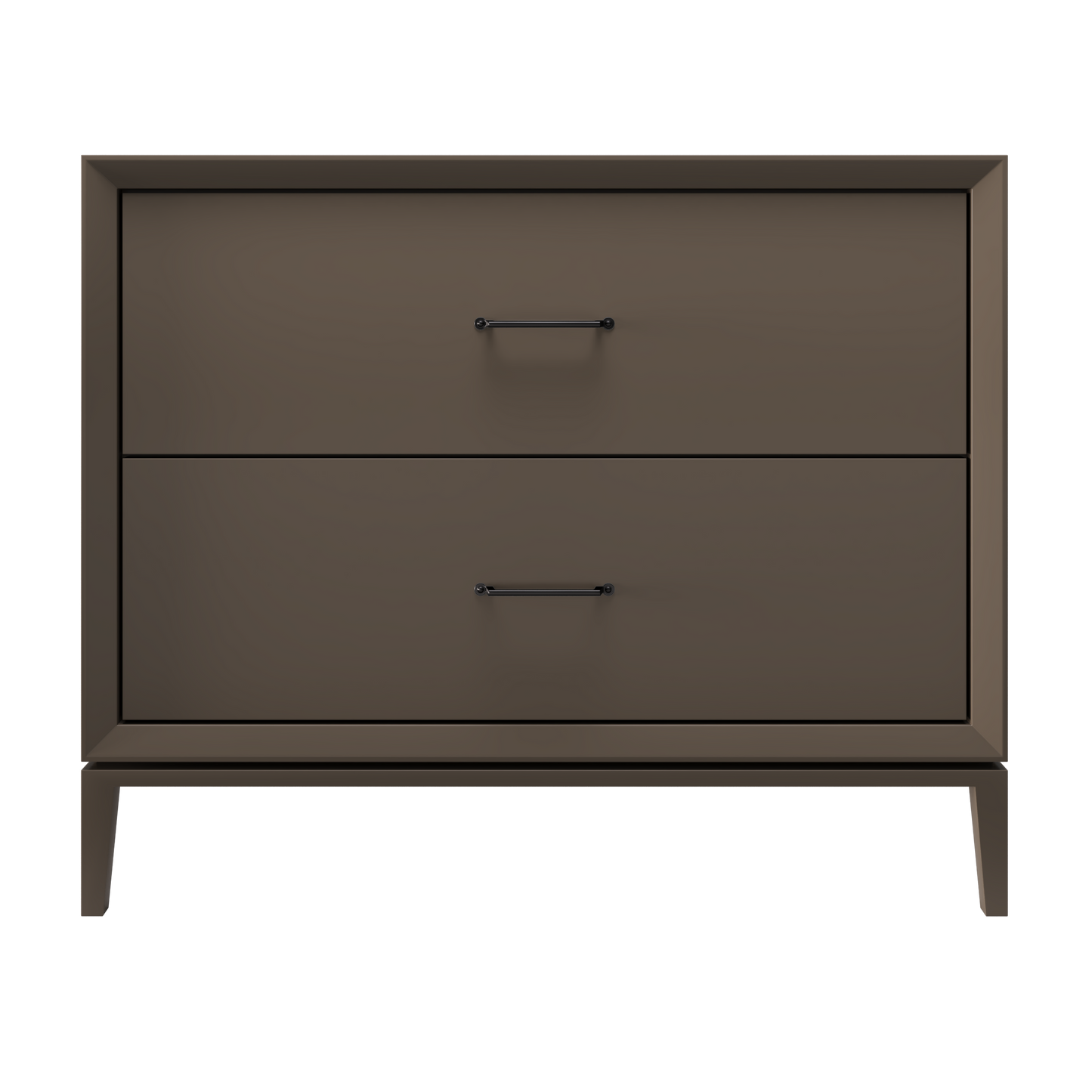 Vanderloc Alexandra Two-Drawer Single Sink 42" - Truffle MB