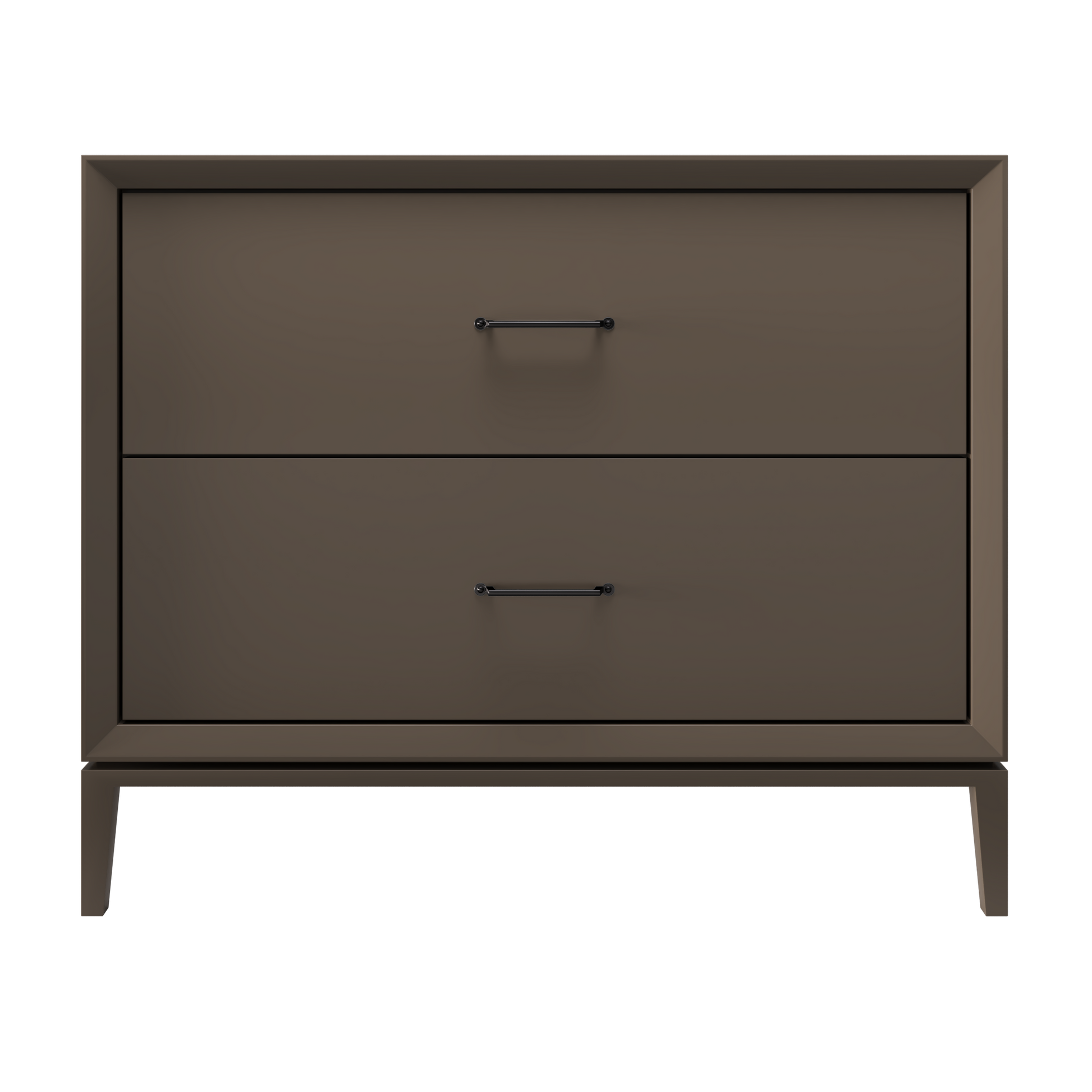 Vanderloc Alexandra Two-Drawer Single Sink 42" - Truffle MB