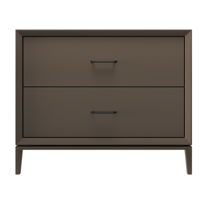 Vanderloc Alexandra Two-Drawer Single Sink 42" - Truffle MB