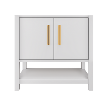 kiawah-single-bath-vanity-36in Strong White Satin Gold