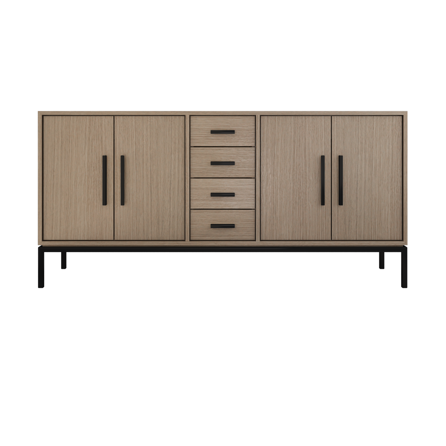 Vanderloc Rift White Oak Double Bath Vanity