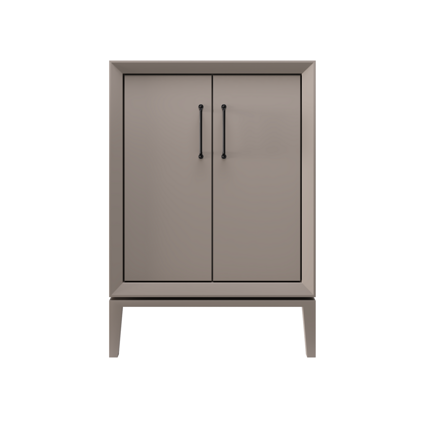 Alexandra 42" Single Vanity - Taos Taupe / Matte Black