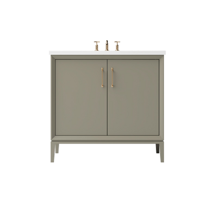 Vanderloc Alexandra Single Sink 24" - French Olive