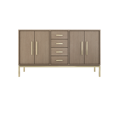Vanderloc Rift White Oak Double Bath Vanity