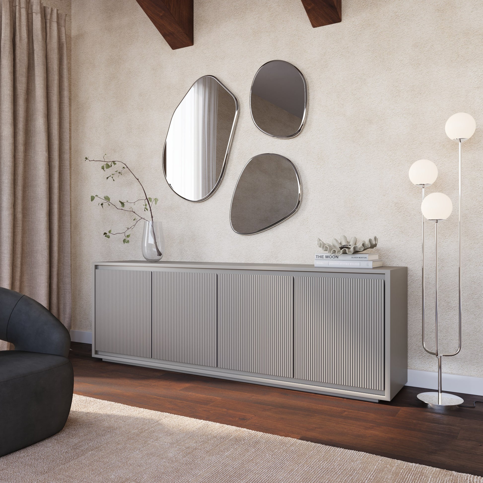 Vanderloc bath vanity, styled bathroom