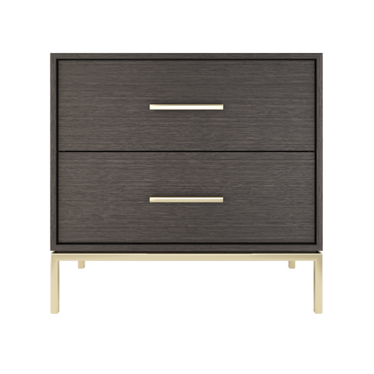 Vanderloc Rift White Oak Two-Drawer Single Bath Vanity