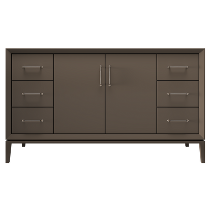 Vanderloc Alexandra Single Sink Extra-Wide 60" - Truffle SN