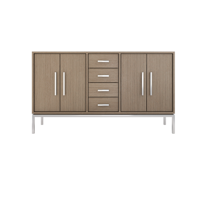 Vanderloc Rift White Oak Double Bath Vanity