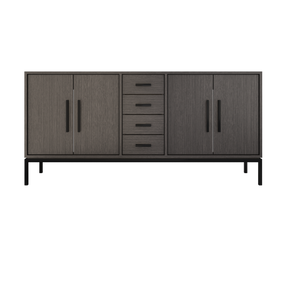 Vanderloc Rift White Oak Double Bath Vanity