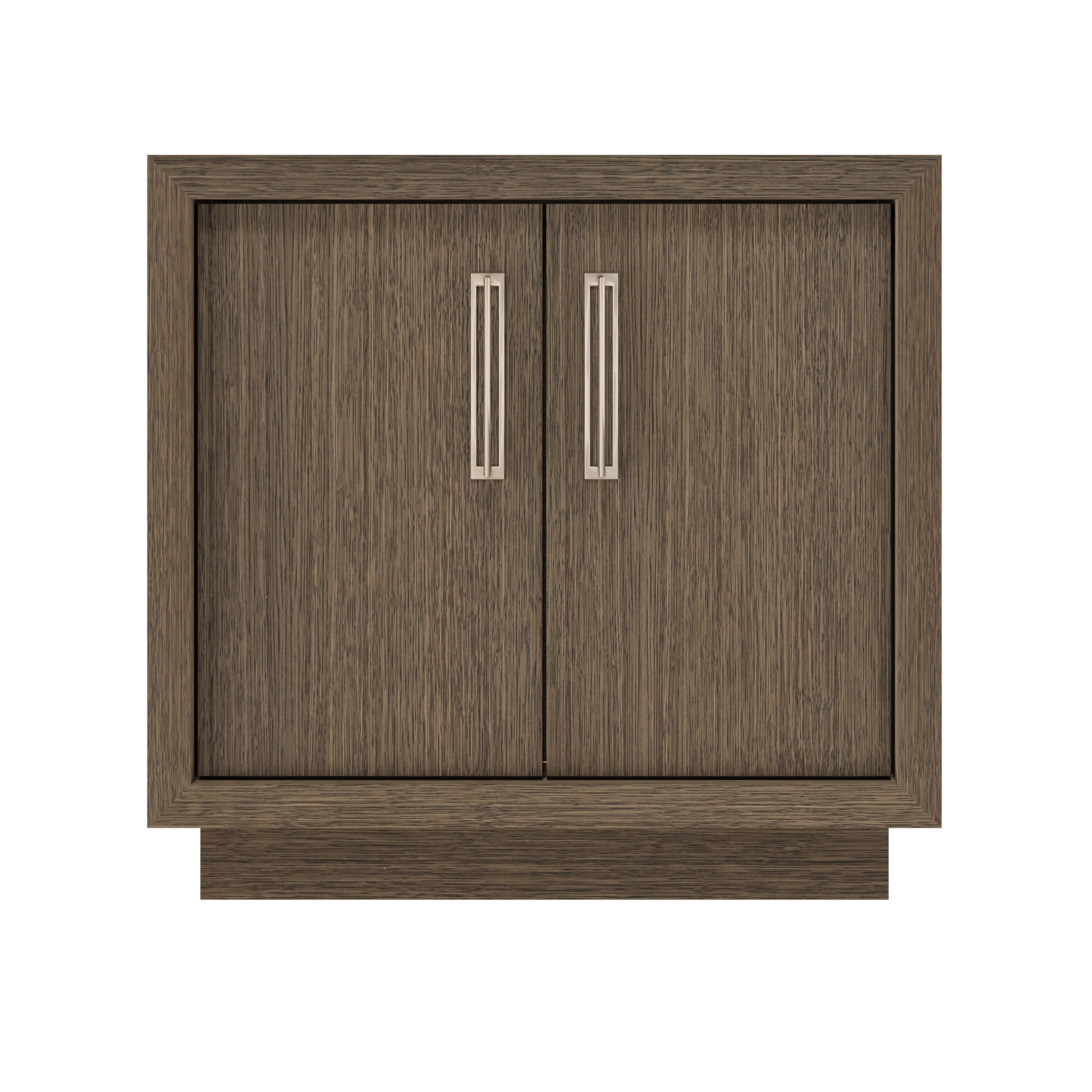 Smoked Modern / Satin Nickel
