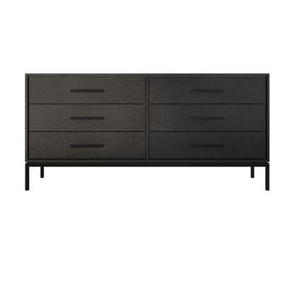 Vanderloc Rift White Oak Double Drawer Bath Vanity