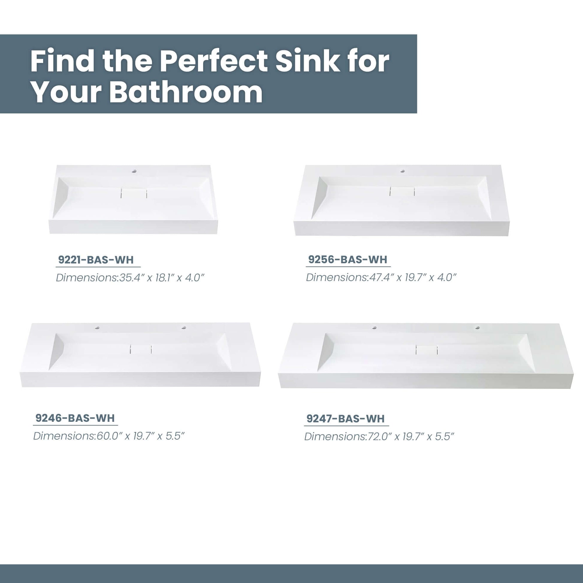 Vinnova Vera 60-inch bathroom vanity — view 10