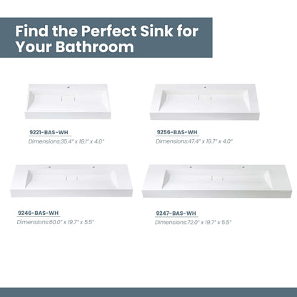 Vinnova Vera 60-inch bathroom vanity — view 10