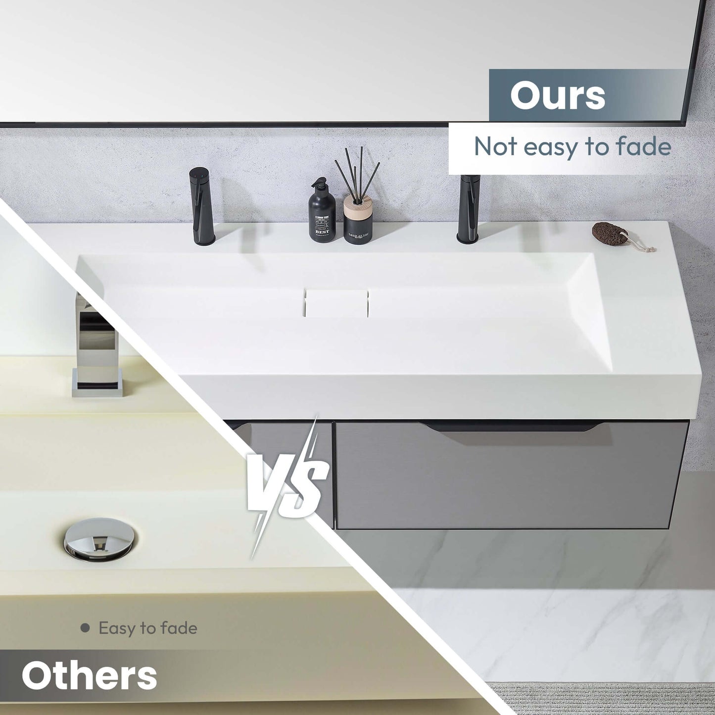 Vinnova Vera 60-inch bathroom vanity — view 7