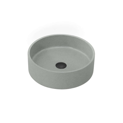 Vinnova Moguer Grey Concrete vessel bathroom vanity