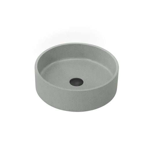 Vinnova Moguer Grey Concrete vessel bathroom vanity