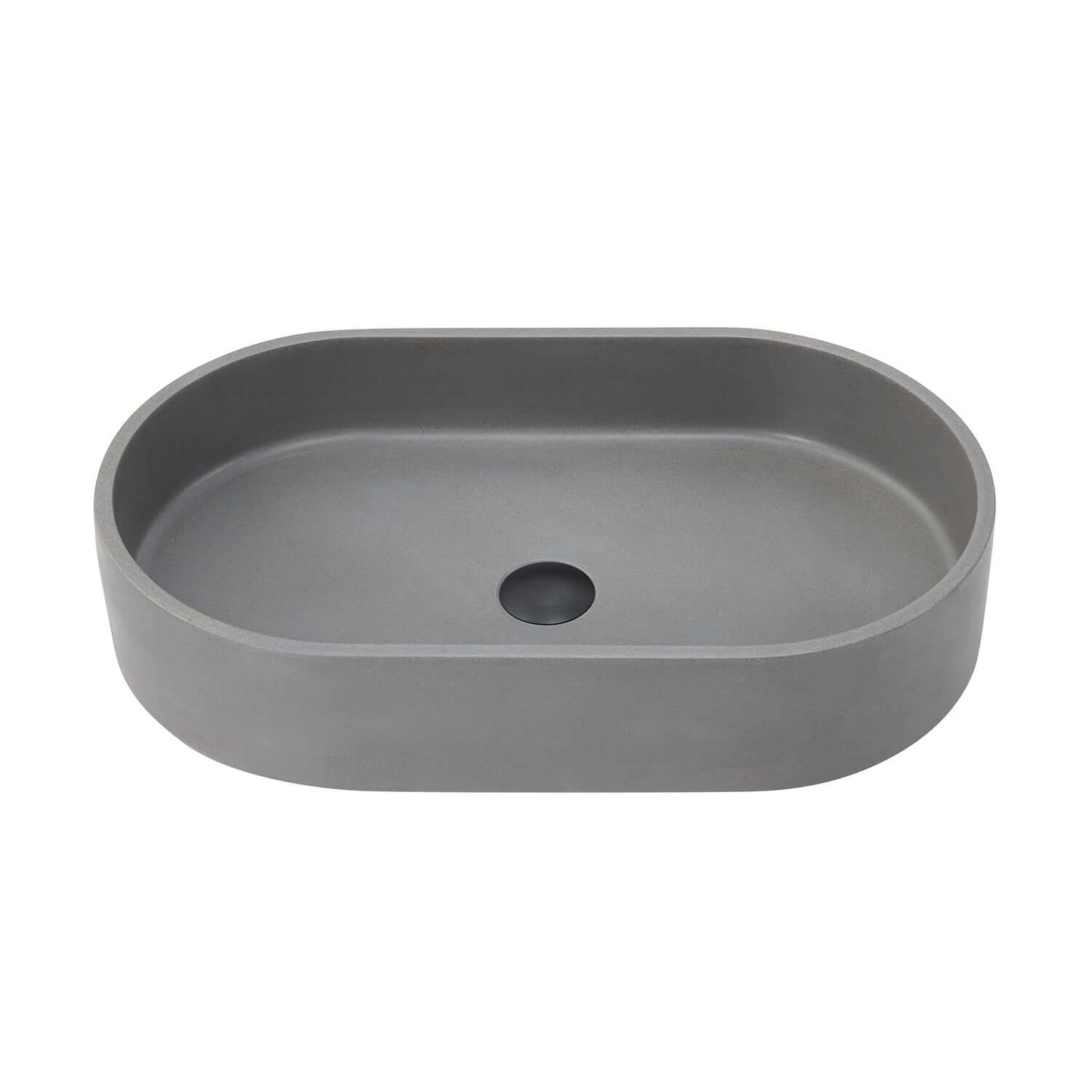 Vinnova Eibar Grey Concrete vessel bathroom vanity